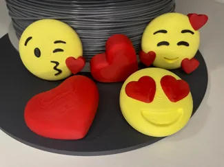 Valentine’s Emoji Magnets