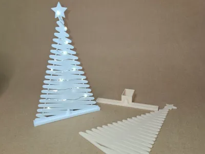 Plug-in Christmas Tree with Battery Compartment