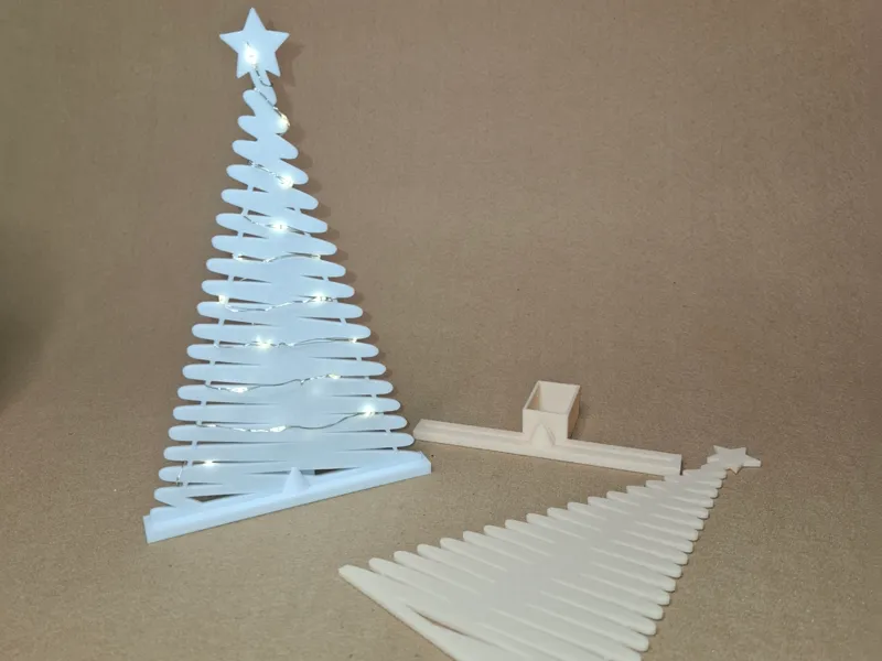 Weihnachtsbaum zum Stecken mit Batterie Fach