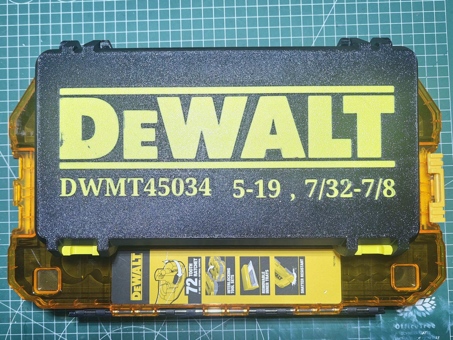 Kompakte Box für DeWALT-Set DWMT45034 3D model