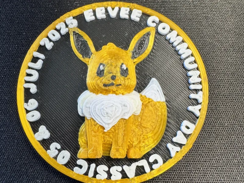 Eevee Community Day Classic coin