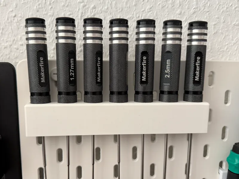 Skadis Hexdriver Holder (Makerfire)