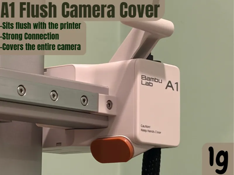 A1 Camera Cover - Flush