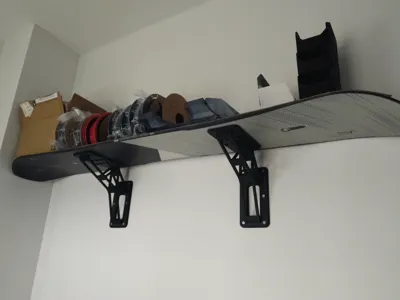Snowboard Shelf | Non-Destructive Mount