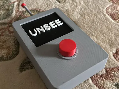 Unsee Remote Button