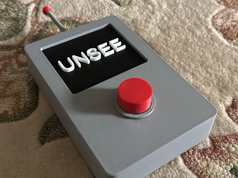 Unsee Remote Button
