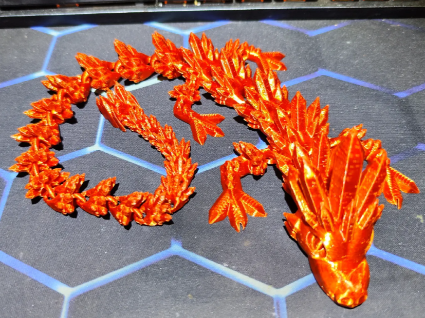 Chinese Dragon - flexy crystal