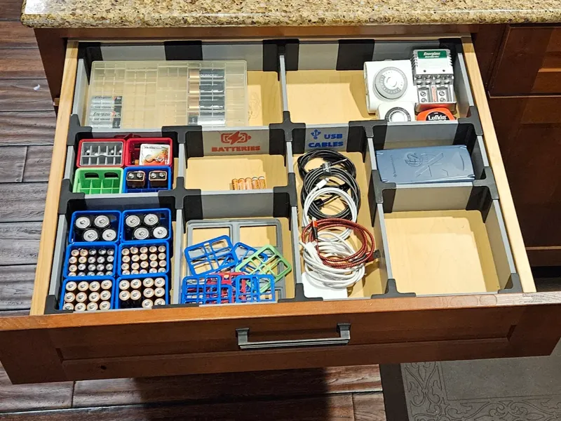Modular Drawer Dividers Remix for 3D Printed Dvdrs