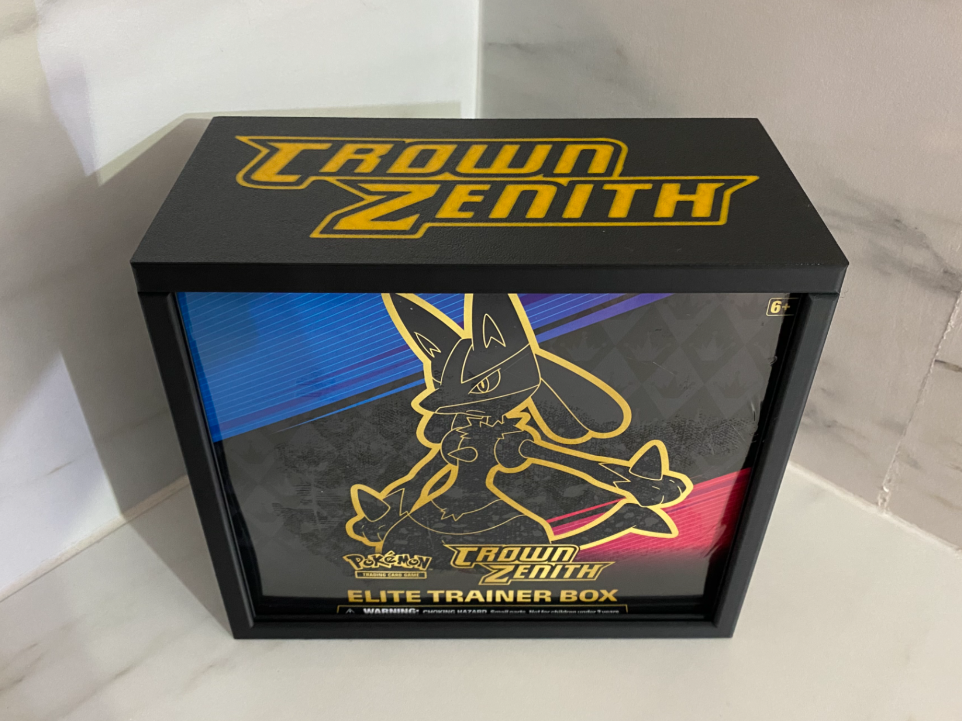 pokemon ETB box protector case Crown Zenith