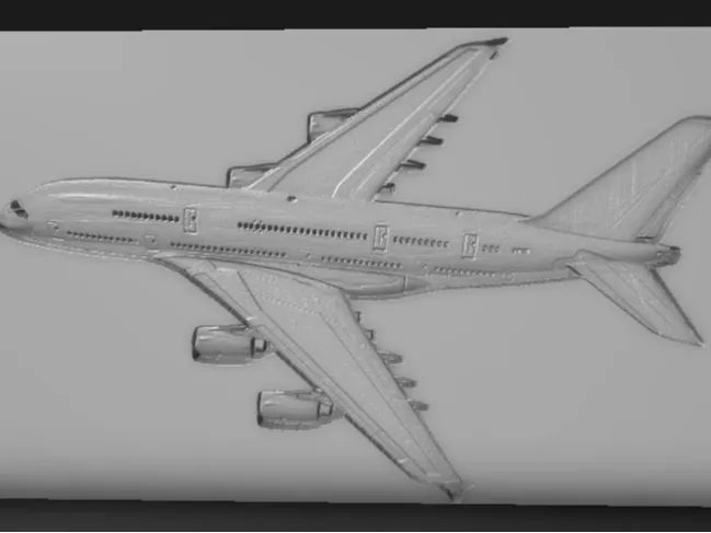 airbus a380 table decor
