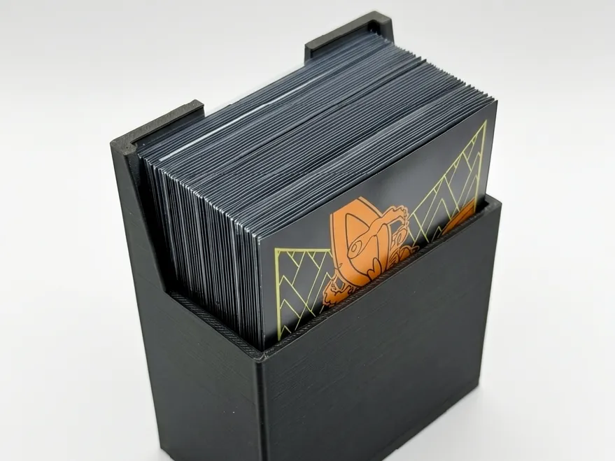TCG Deck Insert for ETB - Sleeved 60 Card Version - Free 3D Print Model ...