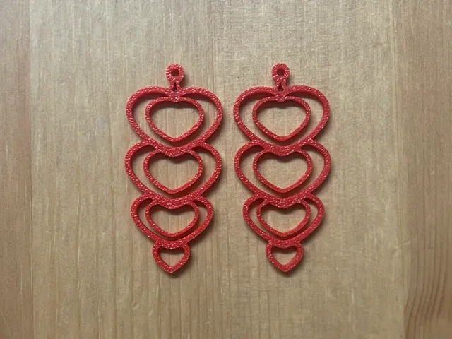 heart earrings