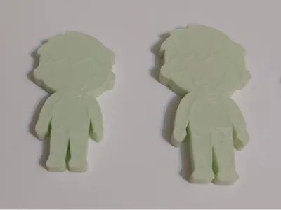 Minimalist Boy Charms