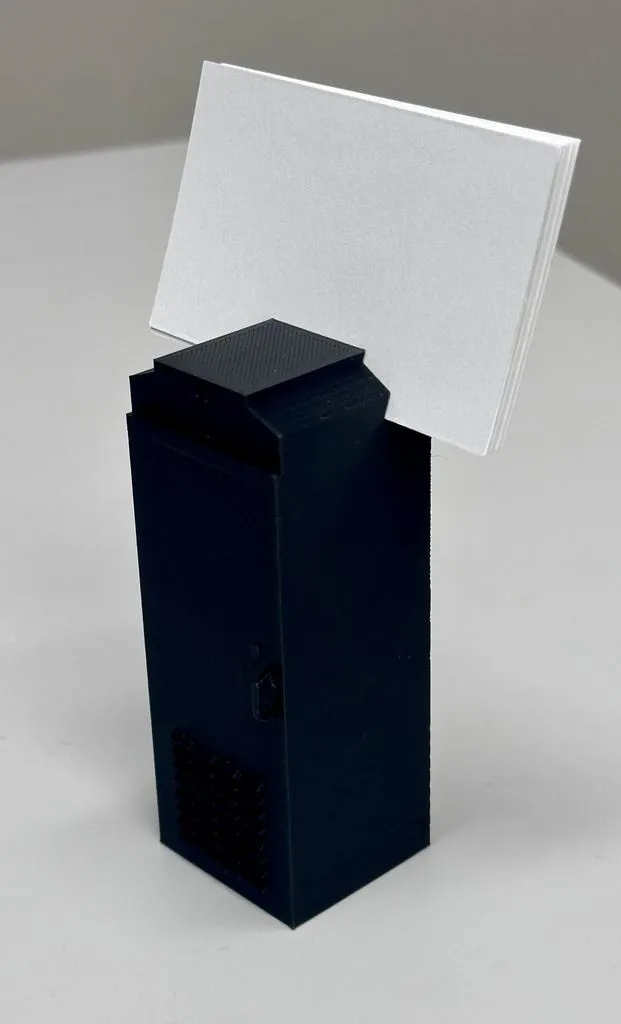 Traffic Controller Cabinet Business Card Holder