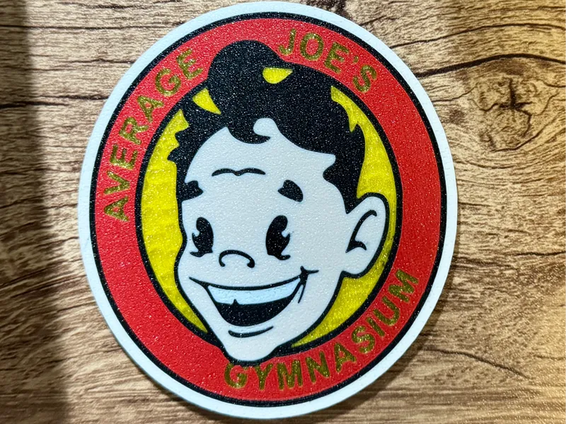 Average Joe's Dodgeball Magnet (8x3mm magnets)