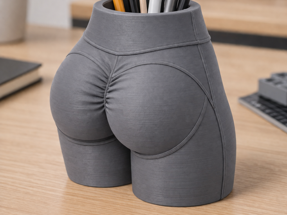 Booty Call Pencil Holder