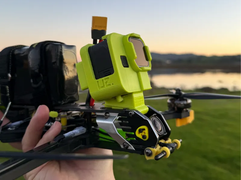 Gopro hero11 mount for Speedybeemario8 fixed-angle