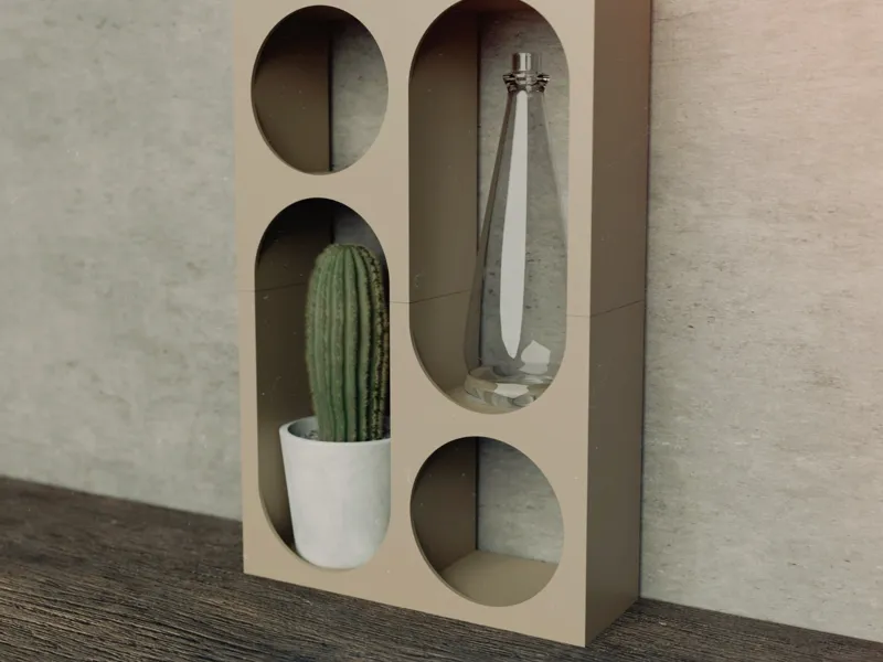 Modern Trinket Shelf