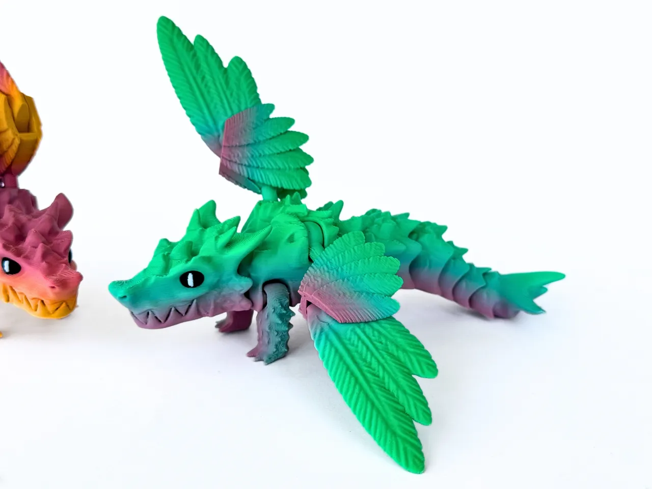 Gargoyles - Winged Dragon - Non-Movable-Jaw-Ed. view 2