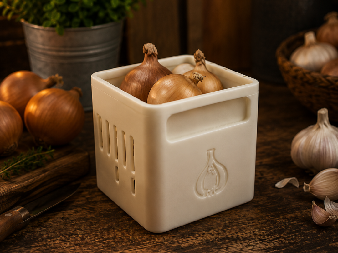 Onion Storage Bin-3D Printed Kitchen Organizer