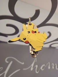 1 Pikachu keychain PLA