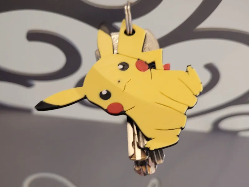 Pikachu keychain
