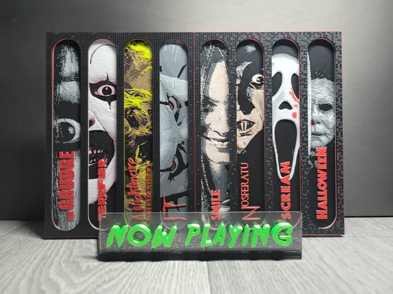 Now Playing BluRay DVD Display Stand Horror