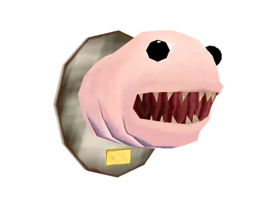 Low Poly Alaskan Bull Worm Head Mount