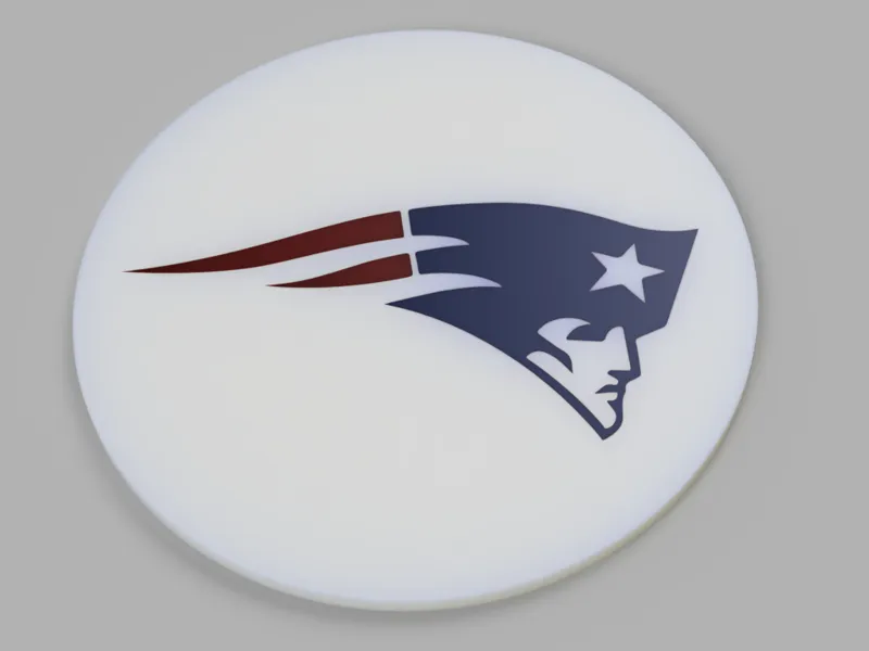 Patriots Coaster / Untersetzer / NFL