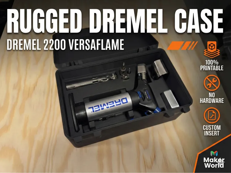 DREMEL 2200 VersaFlame - rugged box V2 updated