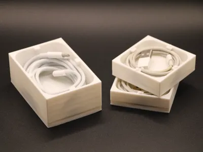 Charger storage system - cable accessories