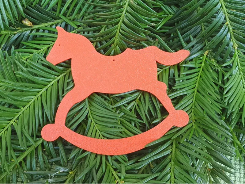 Christmas ornaments rocking horse