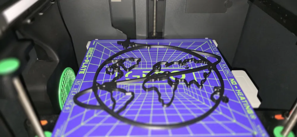 World wall art - Free 3D Print Model - MakerWorld