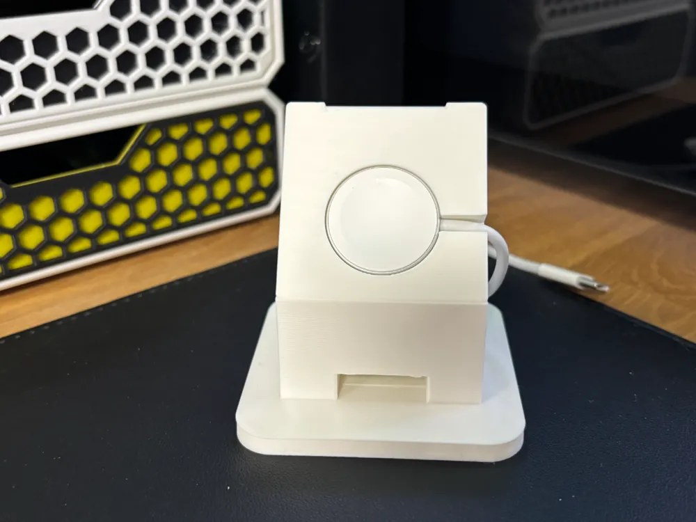 Apple Watch Minimalistic Charging Stand - Free 3D Print Model - MakerWorld