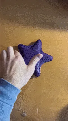 Starfish Flexi! - print in place view 2