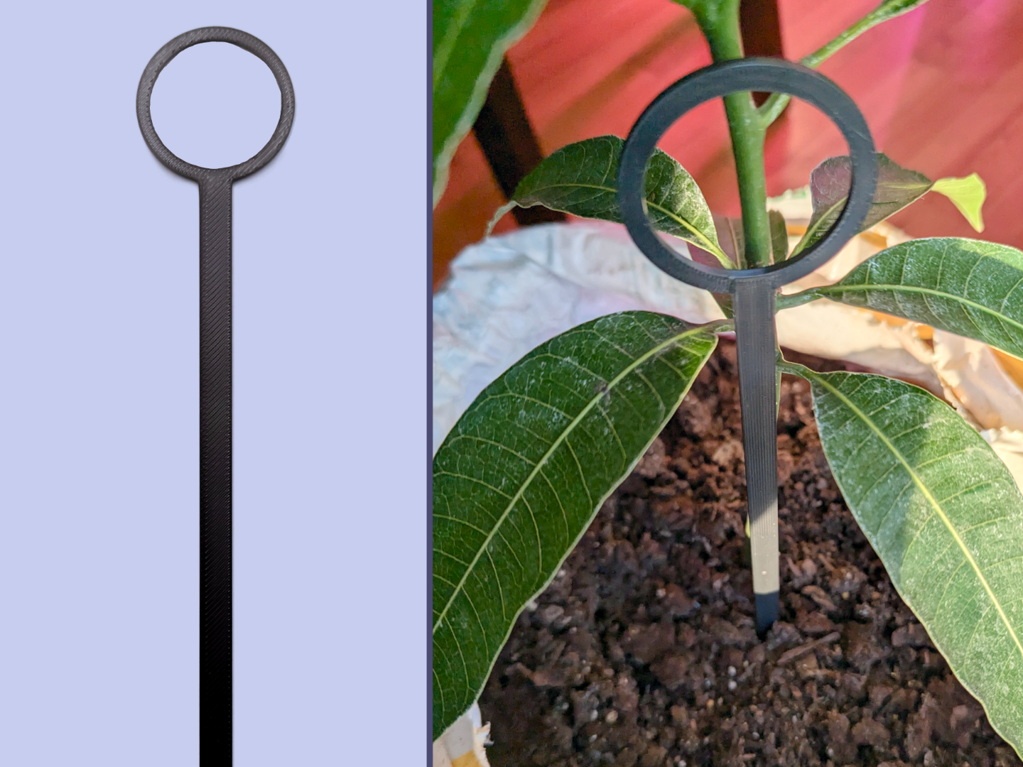 Miniatura 2 do modelo 3D Ring Plant Stake Markers 
