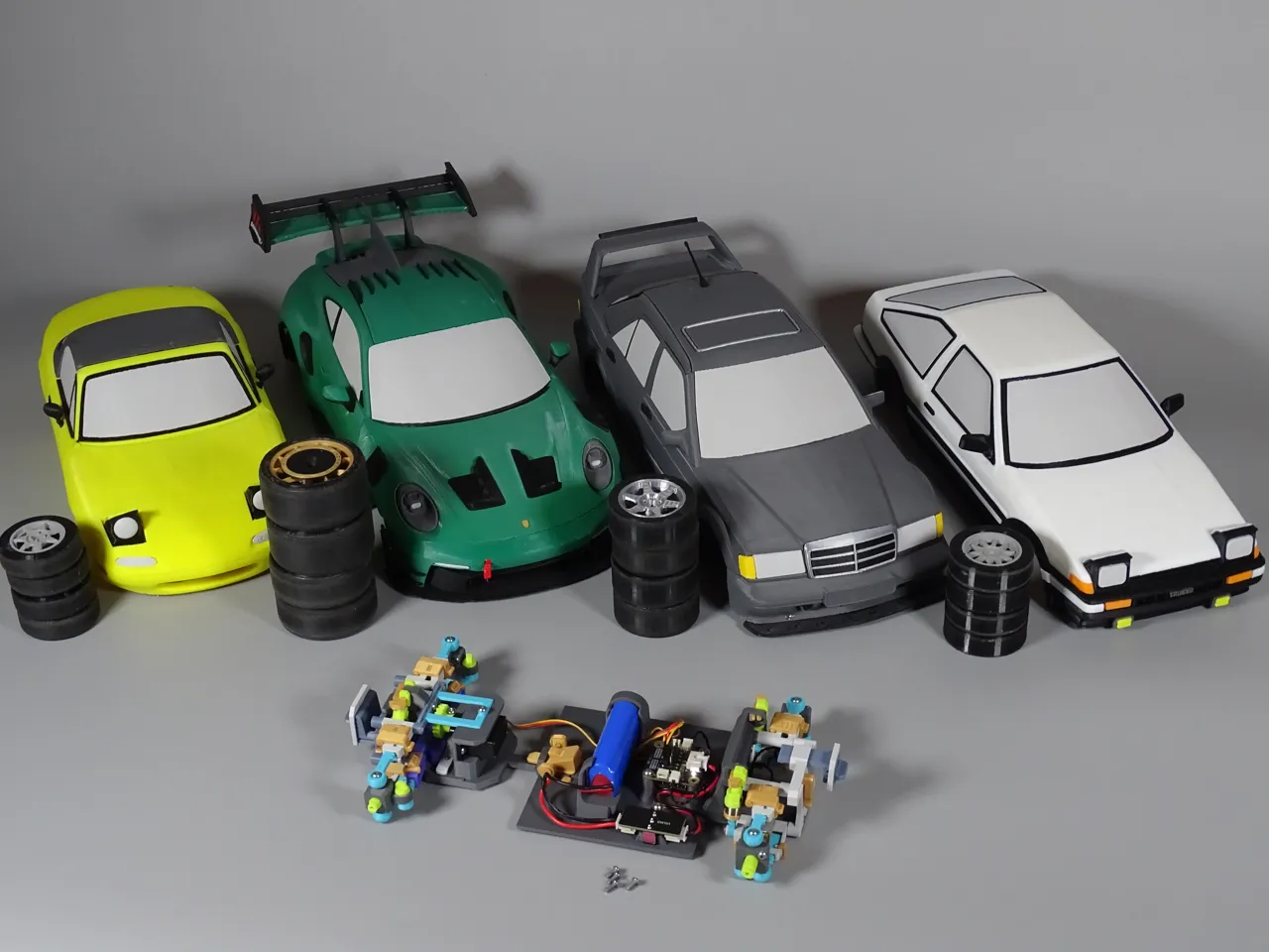 GT-RC S V.1.1 CyberBrick Modular RC Car view 4