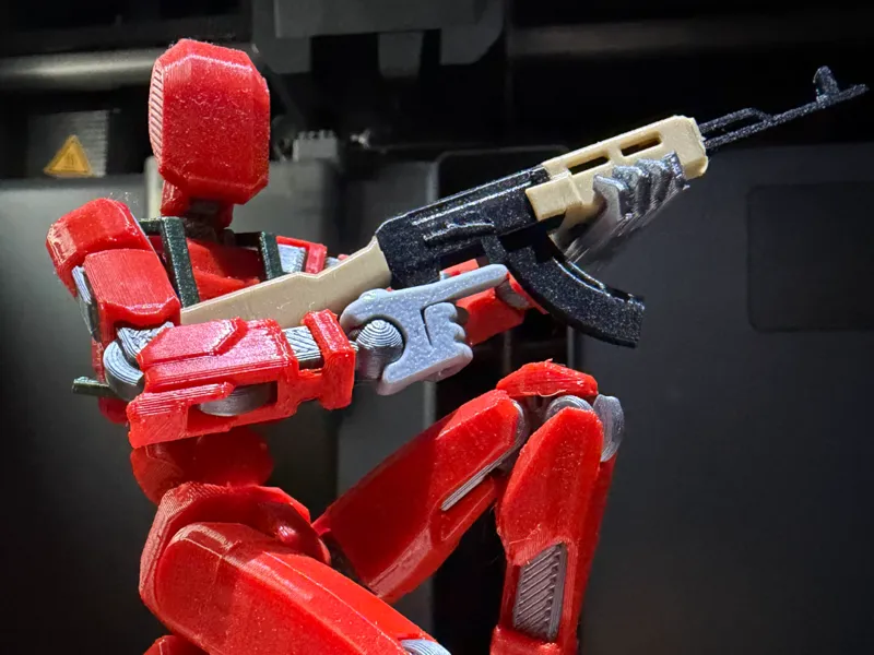 Dummy 13 Trigger discipline hands