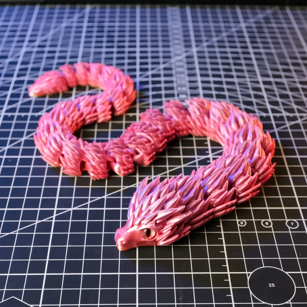 Articulated Dragon 04 - Free 3D Print Model - MakerWorld