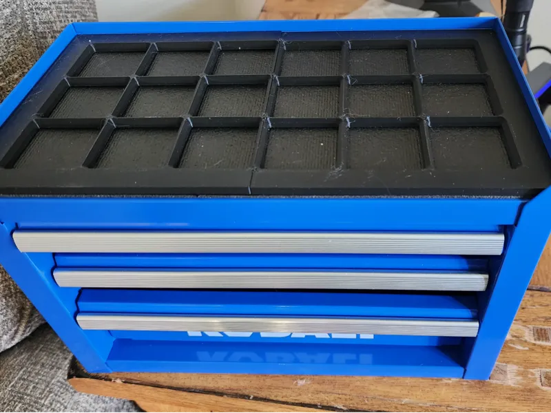 Kobalt 3 Drawer inserts Gridfininty