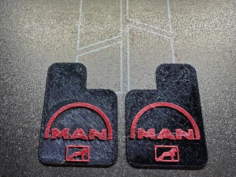 Mudflaps MAN 1/10