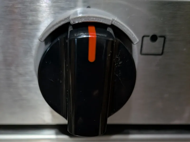 50mm Slide-On Stove Knob Cover