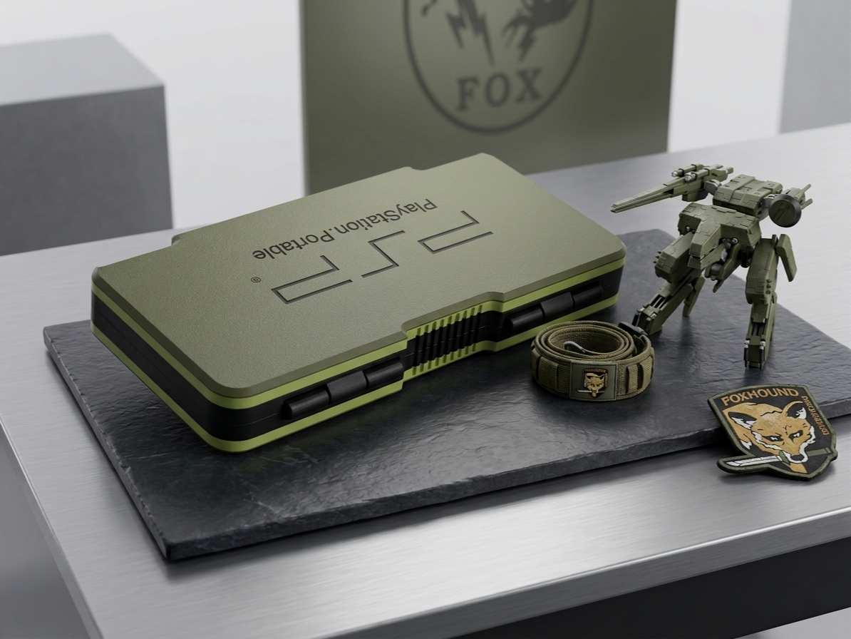 Playstation Portable PSP MGS Case Print-in-Place