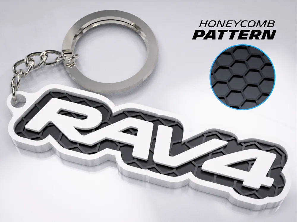 Toyota RAV4 Keychain