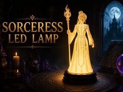 Breach Arcane Mage Lamp for Bambu LED Kit
