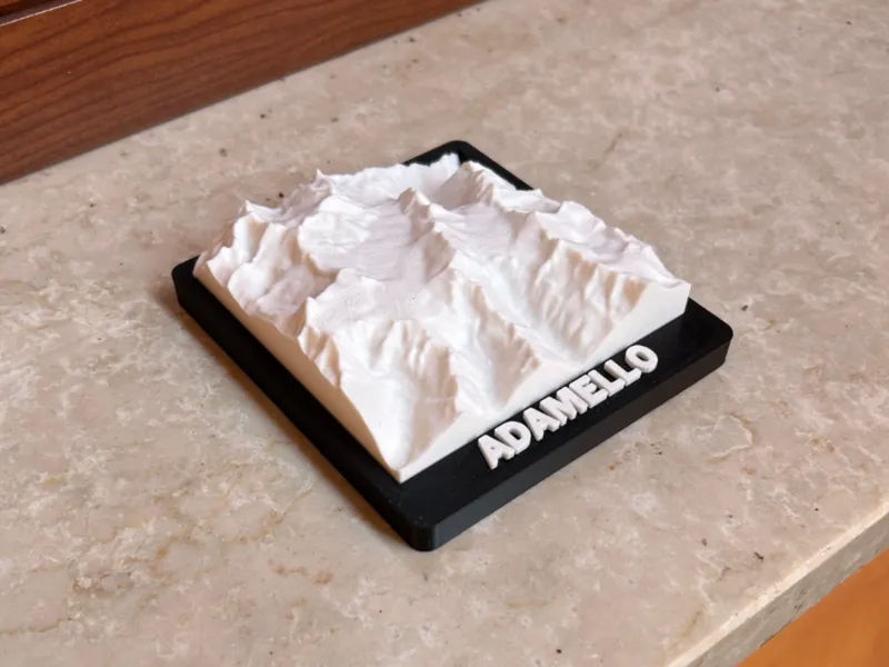 Adamello Mountain Relief Model |