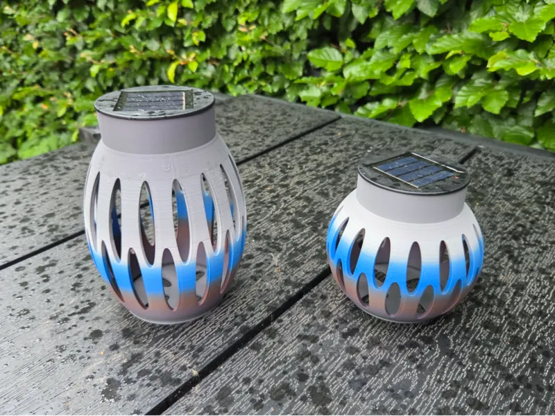 Solar lantern garden lights