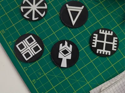 Slavic Symbols Symbole Slowianskie, No AMS