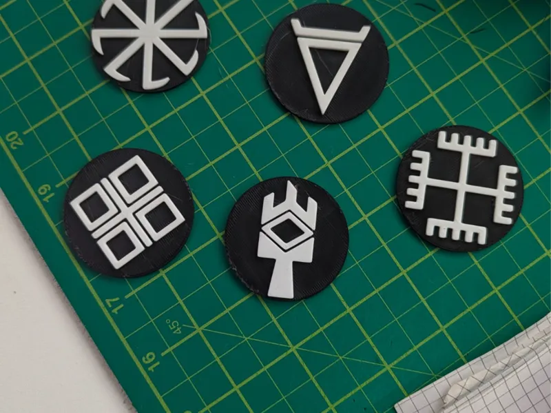 Slavic Symbols Symbole Slowianskie, No AMS