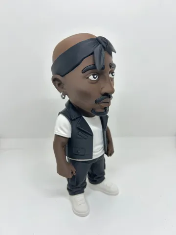 Accesorio para impresora 3D: Tupac Shakur - No AMS — vista de referencia 4